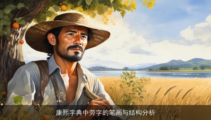 康熙字典中劳字的笔画与结构分析
