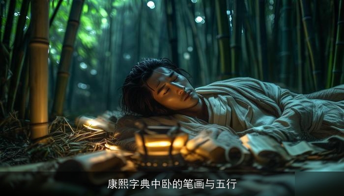 康熙字典中卧的笔画与五行