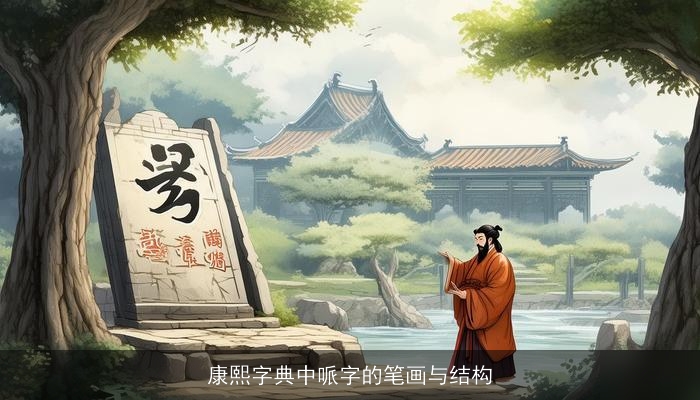 康熙字典中哌字的笔画与结构