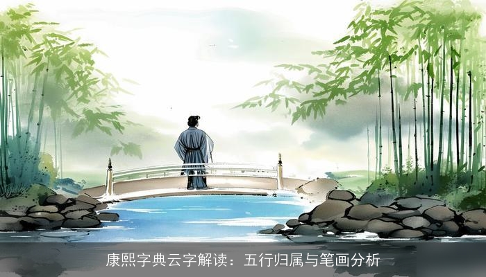 康熙字典云字解读：五行归属与笔画分析