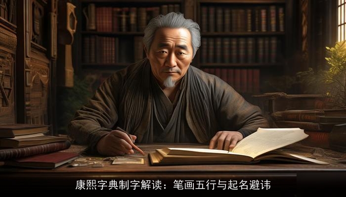 康熙字典制字解读：笔画五行与起名避讳