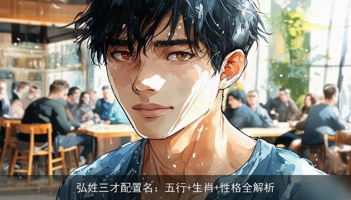 弘姓三才配置名：五行+生肖+性格全解析