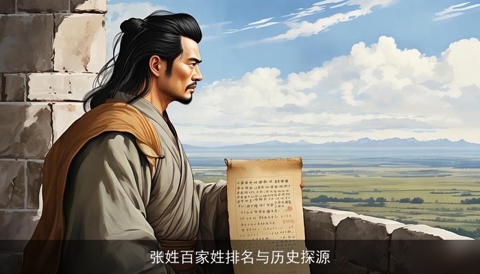 张姓百家姓排名与历史探源
