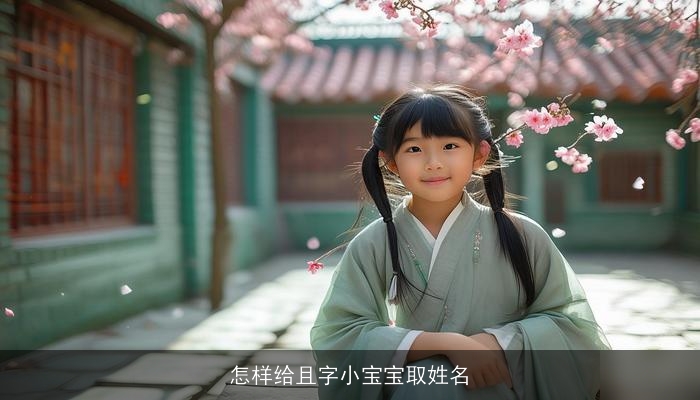 怎样给且字小宝宝取姓名