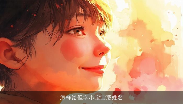 怎样给但字小宝宝取姓名