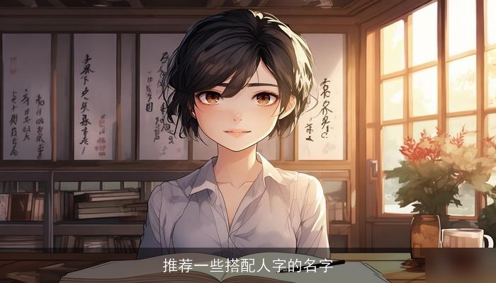 推荐一些搭配人字的名字