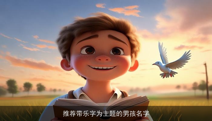 推荐带乐字为主题的男孩名字