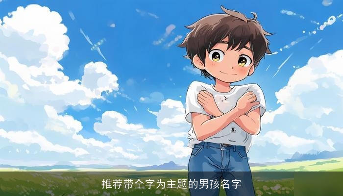 推荐带仝字为主题的男孩名字