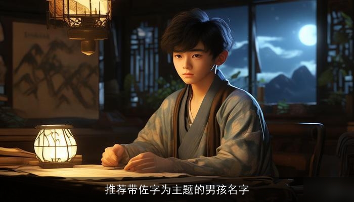 推荐带佐字为主题的男孩名字
