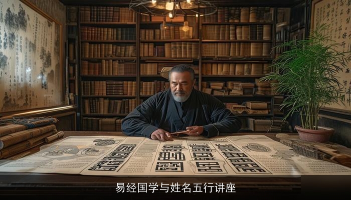 易经国学与姓名五行讲座