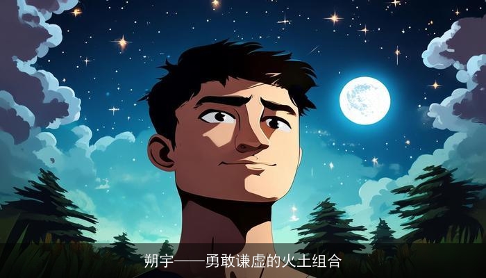 朔宇——勇敢谦虚的火土组合