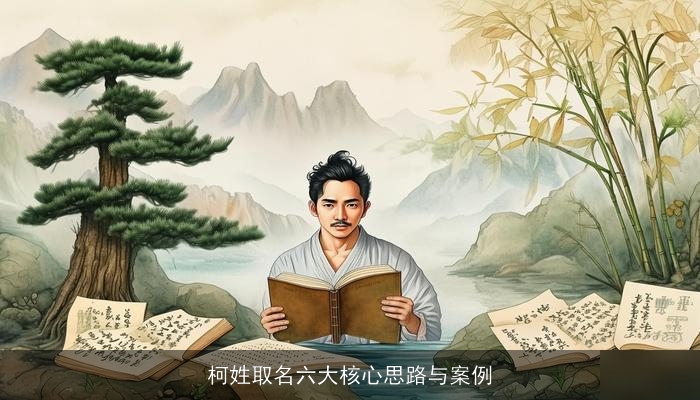 柯姓取名六大核心思路与案例
