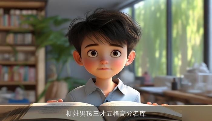 柳姓男孩三才五格高分名库