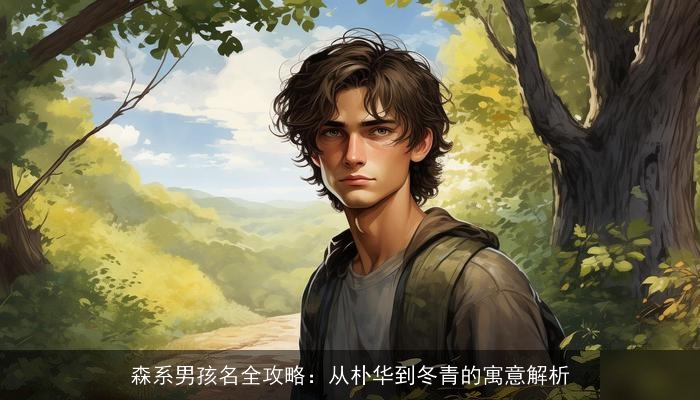 森系男孩名全攻略：从朴华到冬青的寓意解析