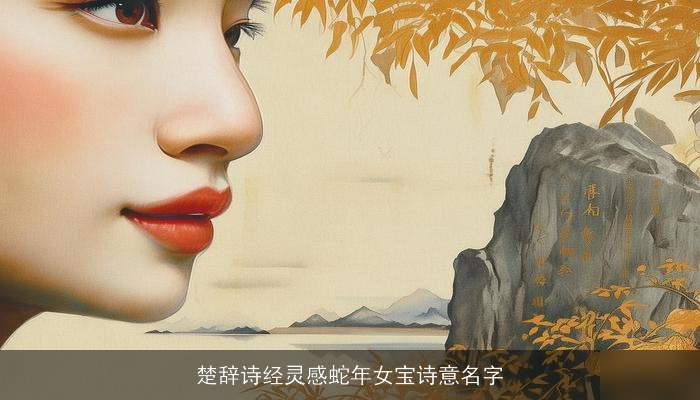 楚辞诗经灵感蛇年女宝诗意名字