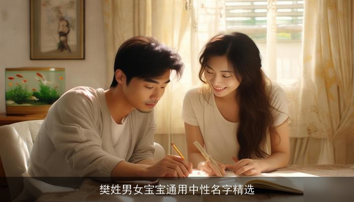 樊姓男女宝宝通用中性名字精选