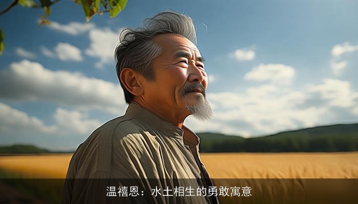 温禧恩：水土相生的勇敢寓意
