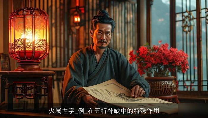 火属性字_例_在五行补缺中的特殊作用