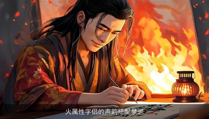 火属性字侣的声韵搭配禁忌