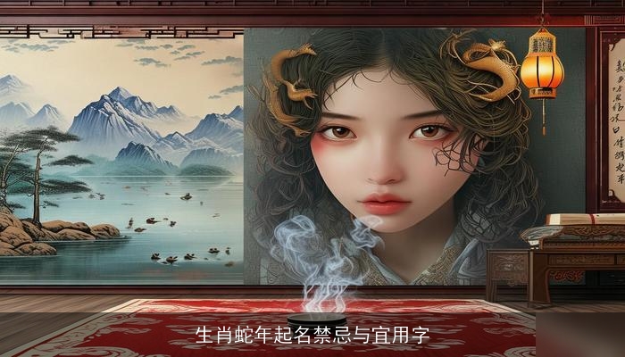 生肖蛇年起名禁忌与宜用字