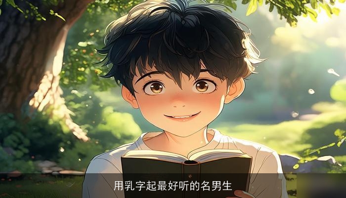 用乳字起最好听的名男生
