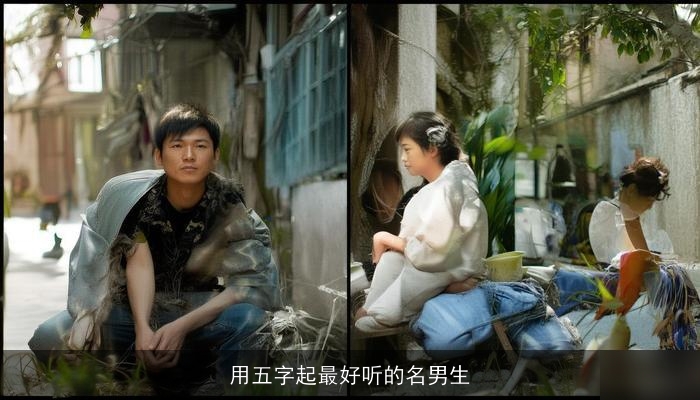 用五字起最好听的名男生