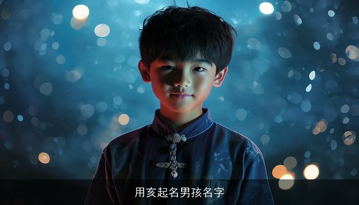 用亥起名男孩名字