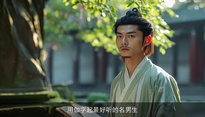 用伽字起最好听的名男生
