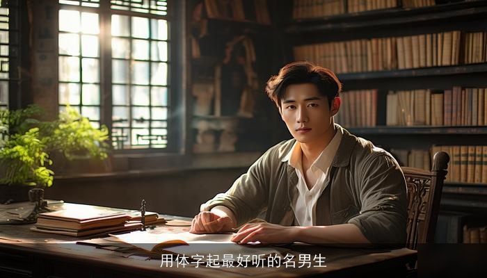 用体字起最好听的名男生
