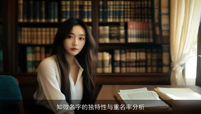 知微名字的独特性与重名率分析