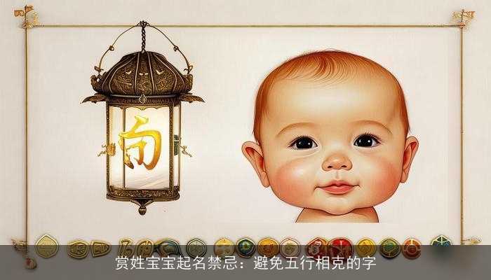赏姓宝宝起名禁忌：避免五行相克的字
