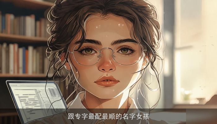 跟专字最配最顺的名字女孩
