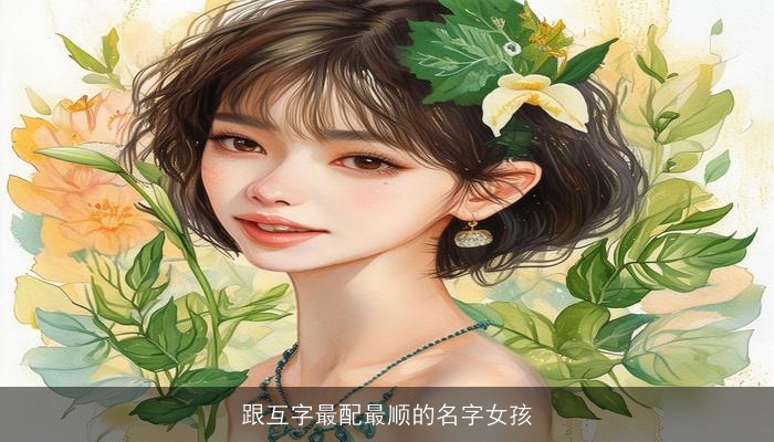 跟互字最配最顺的名字女孩