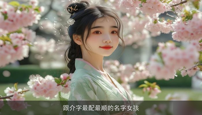 跟介字最配最顺的名字女孩