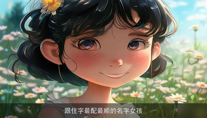 跟住字最配最顺的名字女孩