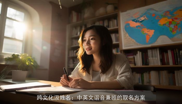跨文化汲姓名：中英文谐音兼顾的取名方案