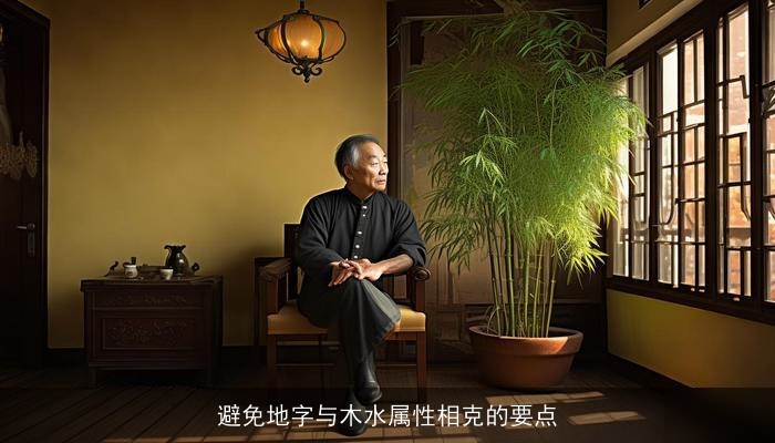 避免地字与木水属性相克的要点