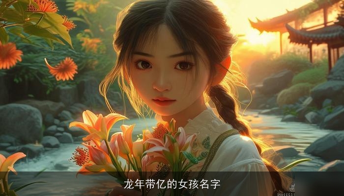 龙年带亿的女孩名字
