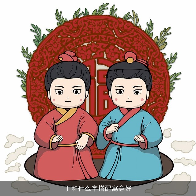 丁和什么字搭配寓意好