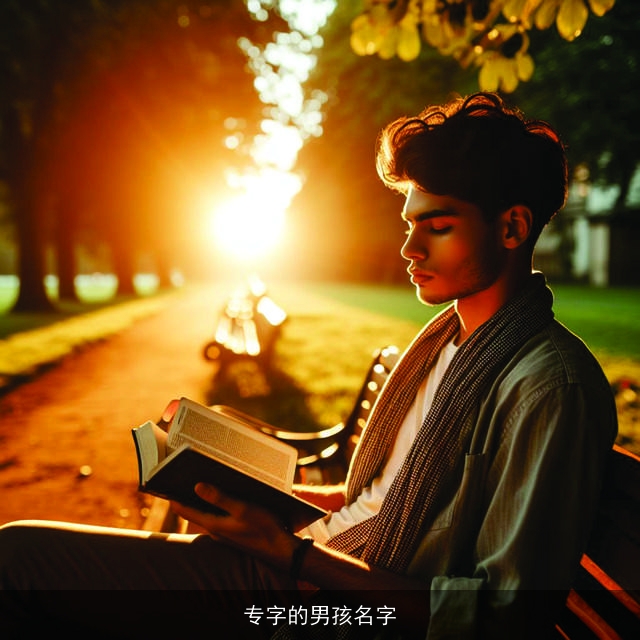专字的男孩名字