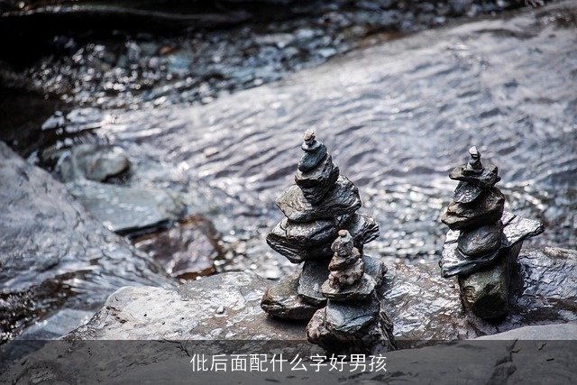 仳后面配什么字好男孩