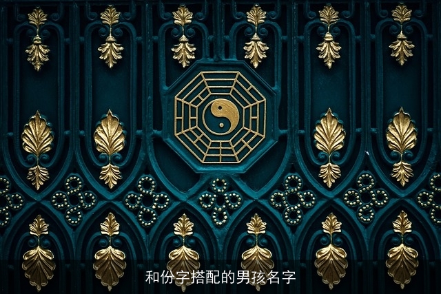 和份字搭配的男孩名字