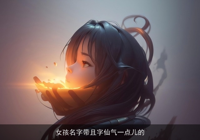女孩名字带且字仙气一点儿的