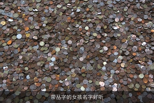 带丛字的女孩名字好听