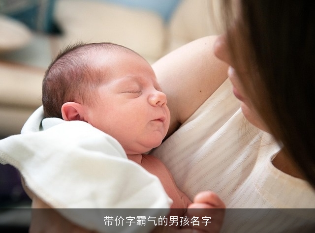 带价字霸气的男孩名字