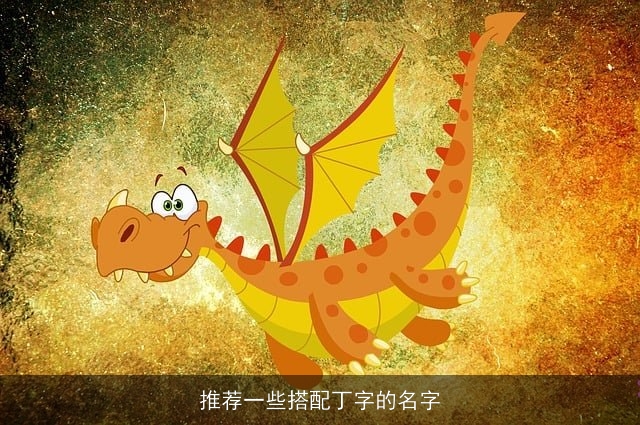 推荐一些搭配丁字的名字