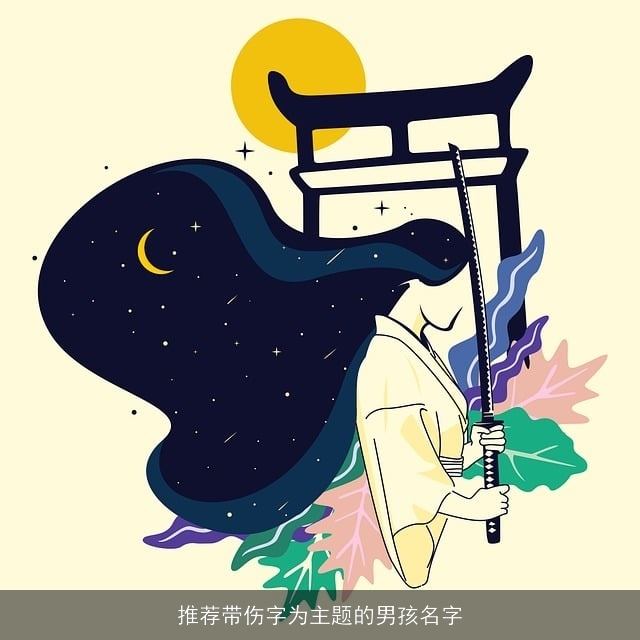 推荐带伤字为主题的男孩名字
