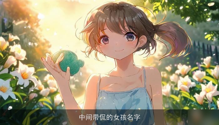 中间带侃的女孩名字