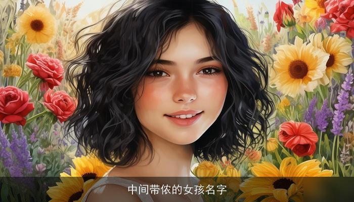 中间带侬的女孩名字