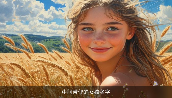 中间带俚的女孩名字